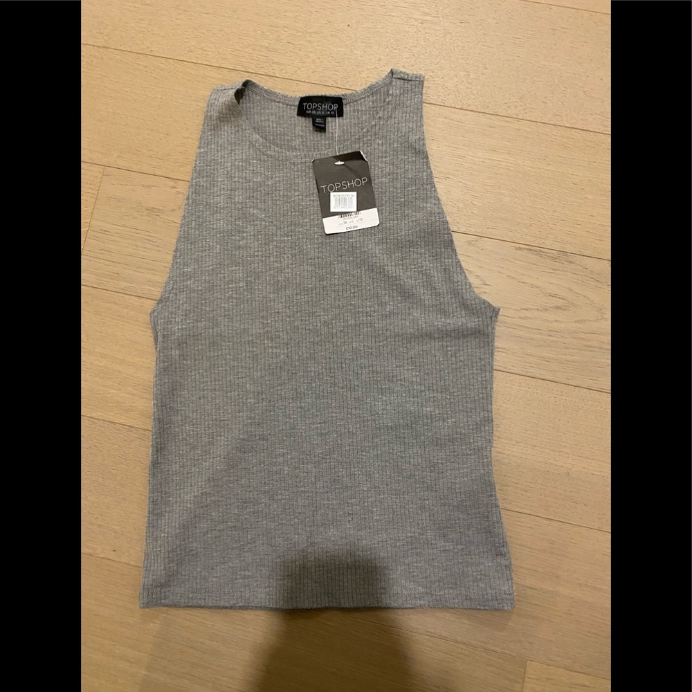 Brand New Topshop Grey Tank